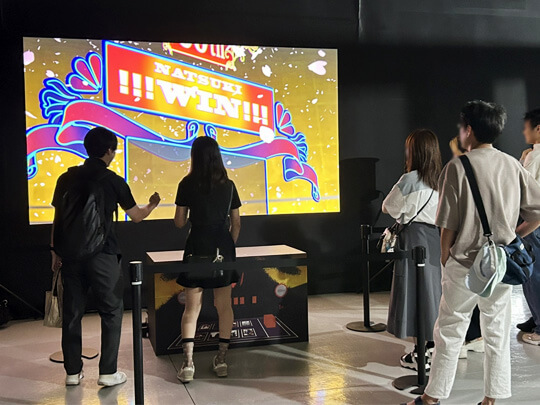 劇場公開15周年記念「サマーウォーズ展」体験シーン２