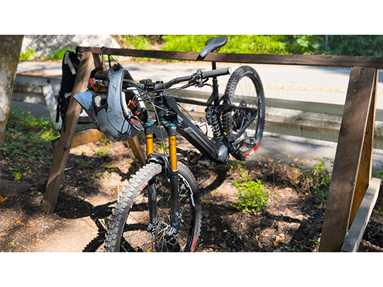 プロライダー大島礼治氏の視界を再現したVR映像を体験